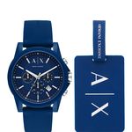 Relógio Armani Exchange Outerbanks Azul - Ax7107/8an