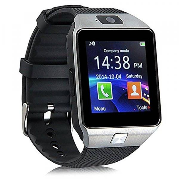 Relógio Bluetooth Smartwatch Ge Chip Dz09 Iphone Android Prata - Odc