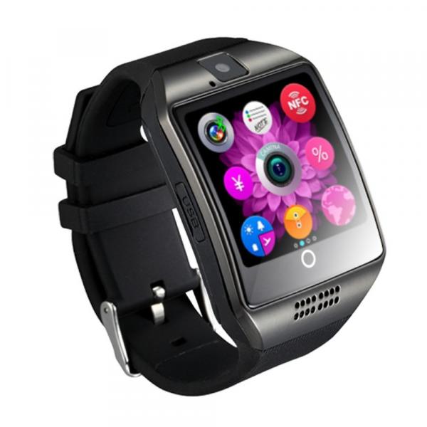 Relógio Bluetooth Smartwatch Gear Chip Q18 Iphone e Android Preto - Odc