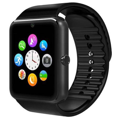 Relógio Bluetooth Smartwatch Gt08 Touch Preto
