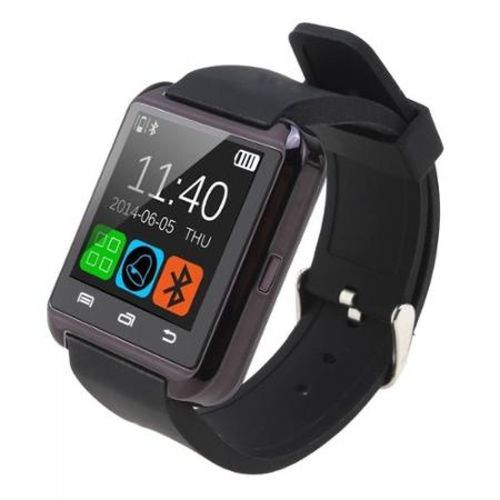 Relogio Bluetooth Smartwatch U8 Compativel Iphone Android Sem Fio Preto