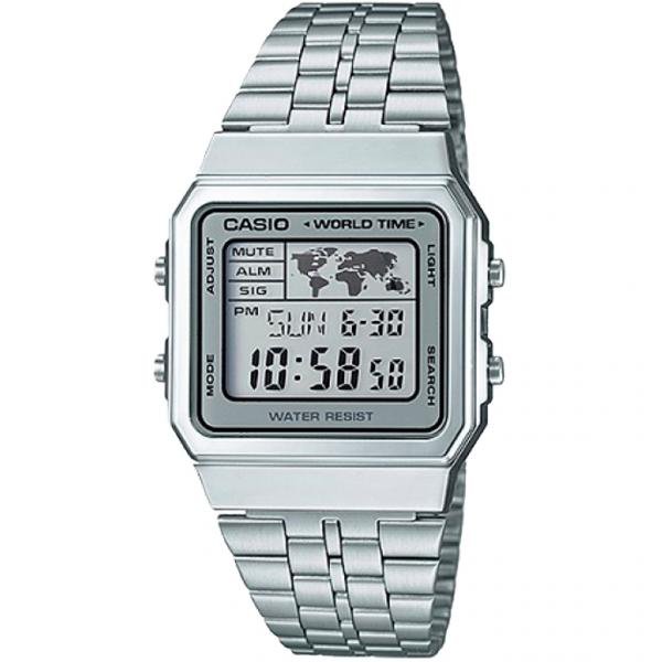 Relógio Casio - A500wa-7df - Vintage - Horário Mundial