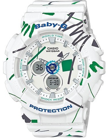 Relógio Casio Baby-g Anadigi Feminino Ba-120sc-7adr