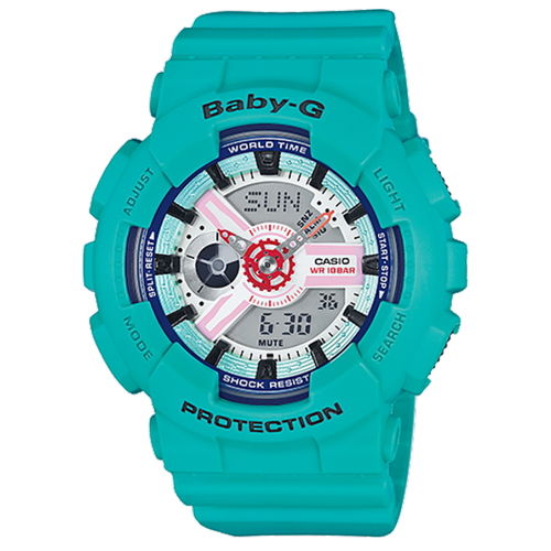 Relógio Casio Baby-g Anadigi Feminino Ba-110sn-3adr
