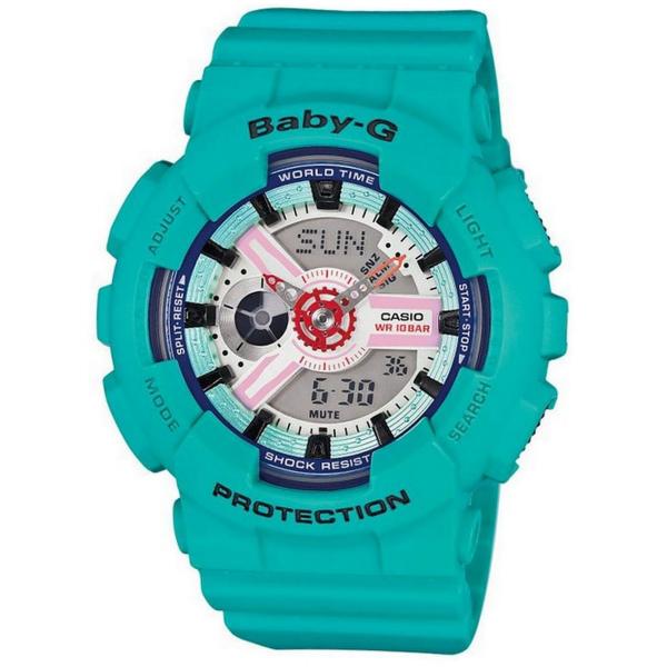 Relógio Casio Baby-G Anadigi Feminino BA-110SN-3ADR