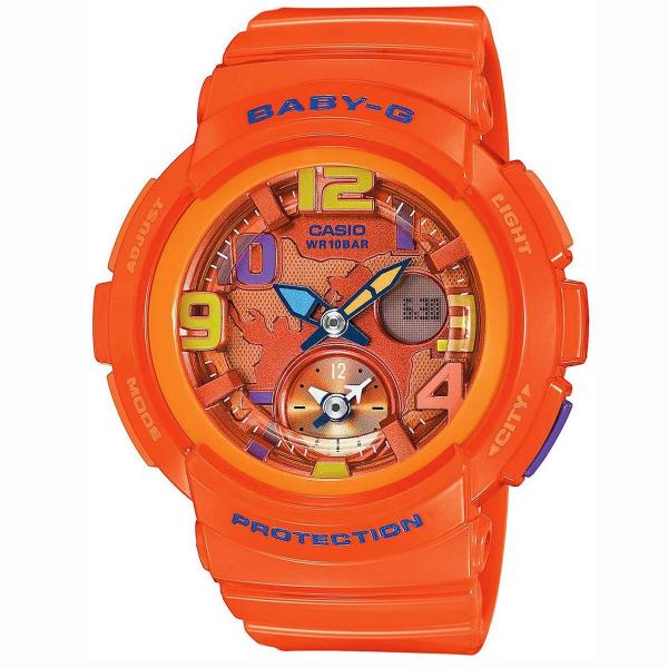 Relógio Casio Baby-G Anadigi Feminino BGA-190-4BDR
