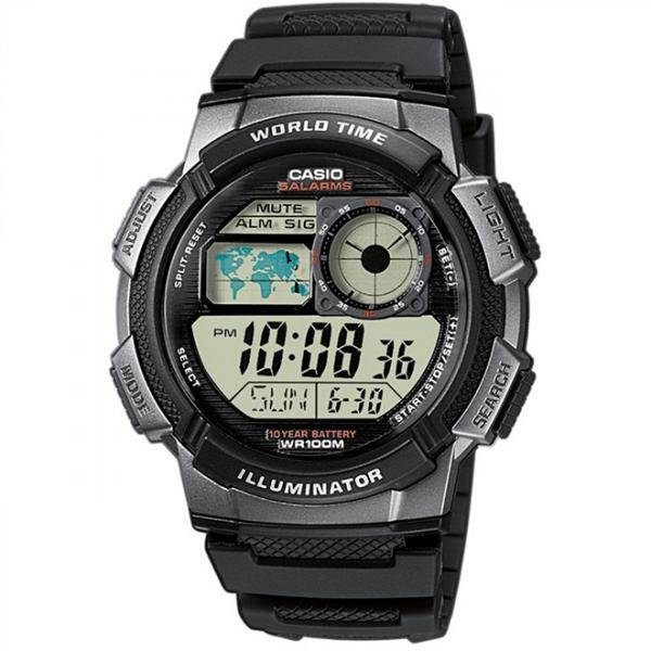 Relógio Casio Digital Masculino AE-1000W-1BVDF