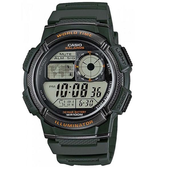 Relógio Casio Digital Masculino AE-1000W-3AVD