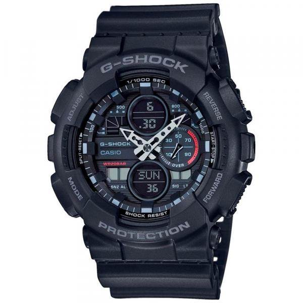 Relógio Casio G-shock Masculino Anadigi Preto Ga-140-1a1dr