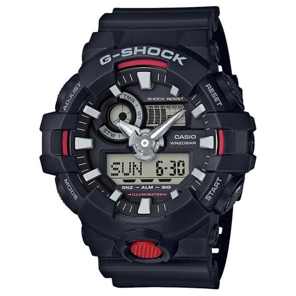 Relógio Casio G-Shock Masculino AnaDigi Preto GA7001ADR