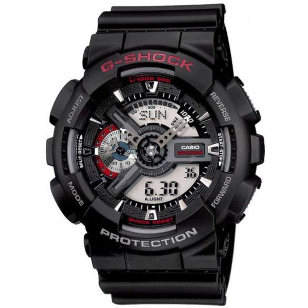 Relógio Casio G-Shock Masculino Preto Anadigi GA-110-1ADR