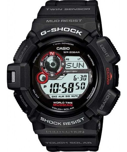 Relógio Casio G-shock Mudman Masculino G-9300-1dr