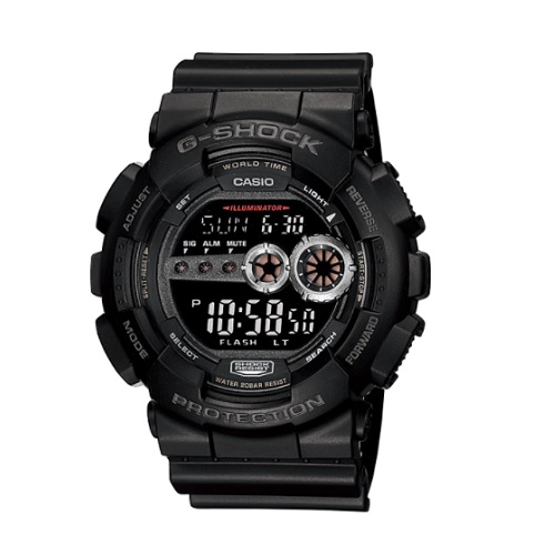 Relógio Casio Masculino Digital G-Shock GD-100-1BDR
