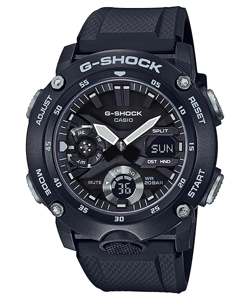 Relógio Casio Masculino G-Shock Anadigi Preto GA-2000S-1ADR