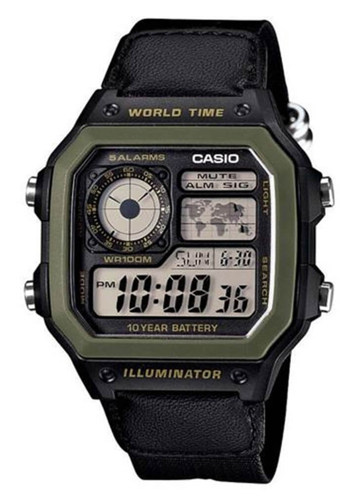 Relógio Casio Masculino Standard AE-1200WHB-1BVDF