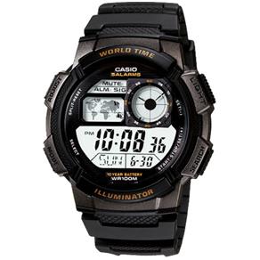 Relógio Casio Masculino World Timer AE-1000W-1AVDF.