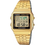 Relógio CASIO Vintage A500WGA-1DF *World Time