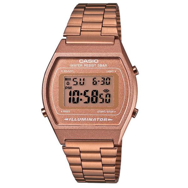 Relógio Casio Vintage Digital Rose B640wc