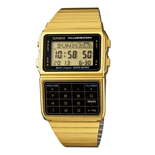 Tudo sobre 'Relógio Casio Vintage Masculino Dourado Digital Dbc-611G-1Df'