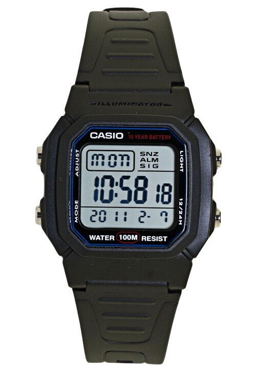 Relógio Casio W800H1AVDF Preto