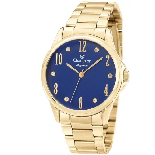 Tudo sobre 'Relógio Champion Elegance Feminino Dial Azul Cn26242a'