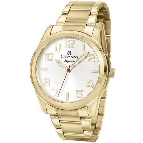 Relógio Champion Elegance Feminino Dourado CN27554H