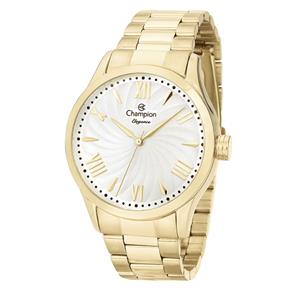 Relógio Champion Elegance Feminino Dourado CN27796H