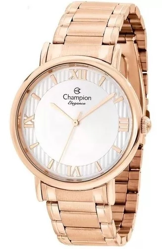 Relógio Champion Feminino Cn25618z Rose