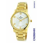 Relógio Champion Feminino Elegance Dourado Cn26644h