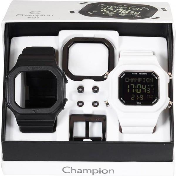 Tudo sobre 'Relógio Champion YoT Troca Pulseira CP40180X Preto Digital 10 Atm Acrílico Tamanho Grande'