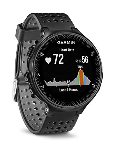Relógio com Monitor Cardíaco Embutido Garmin Forerunner 235 Preto com Bluetooth e GPS