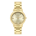 Relógio Condor Bracelete Feminino Dourado Co2035lr/k4d