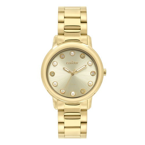 Relógio Condor Bracelete Feminino Dourado Co2035lr/k4d
