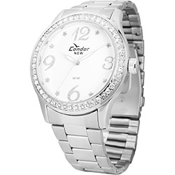 Relógio Condor Fashion Feminino Kw26747B Prata