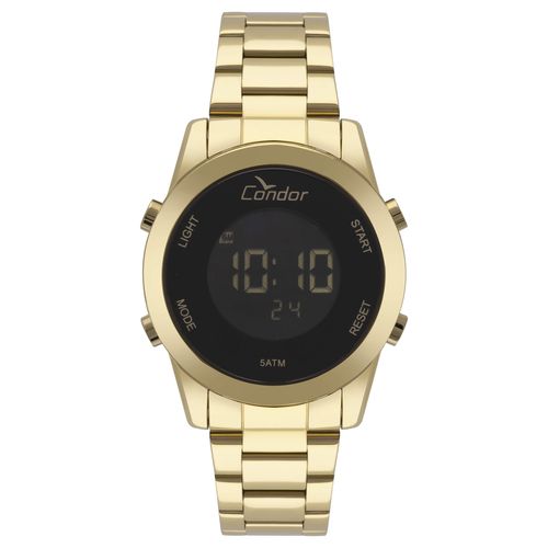 Relógio Condor Feminino Bracelete Digital Dourado Cobj3279aa/4p