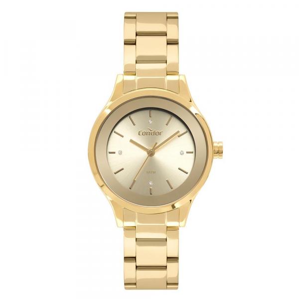 Relógio Condor Feminino Bracelete Dourado CO2035FBZ/K4D