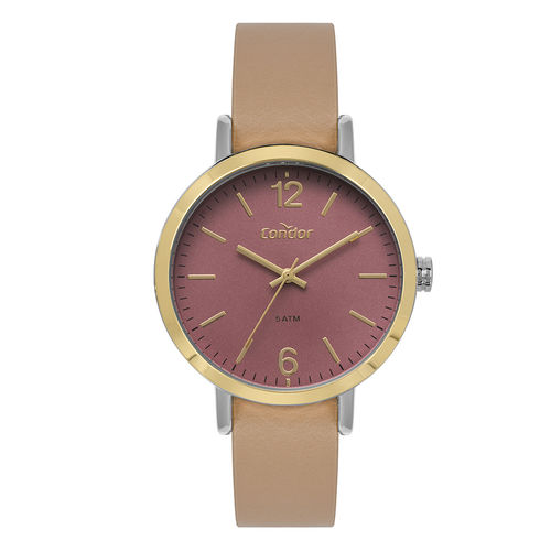 Relógio Condor Feminino Bracelete Dourado Co2035kys/k2t