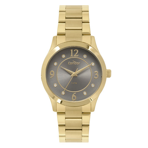 Relógio Condor Feminino Bracelete Dourado Co2036kvb/k4c