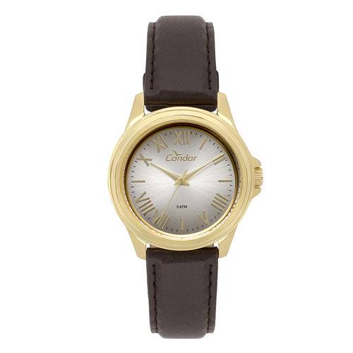 Relógio Condor Feminino Bracelete Dourado - Co2039bd/2k