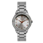 Relógio Condor Feminino Bracelete Prata Co2036kuk/3k
