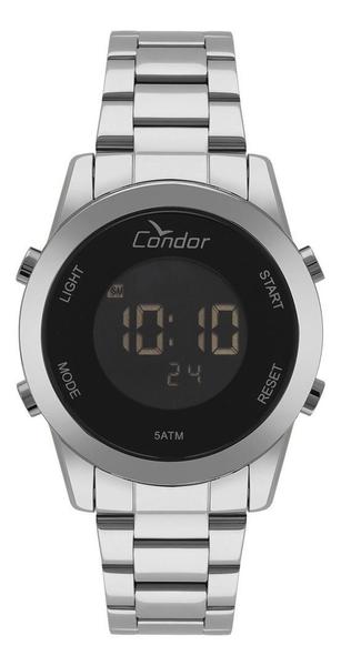 Relógio Condor Feminino Digital Prata Cobj3279ab3p