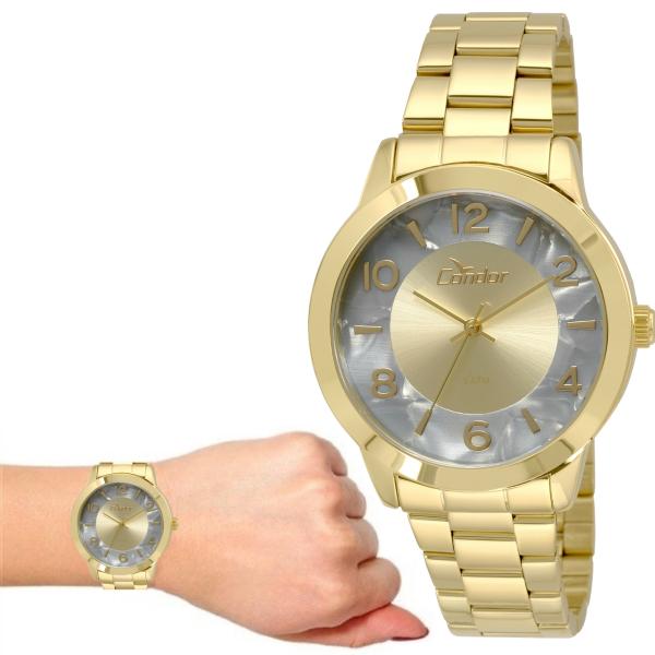Relógio Condor Feminino Dourado Co2035krj/4c