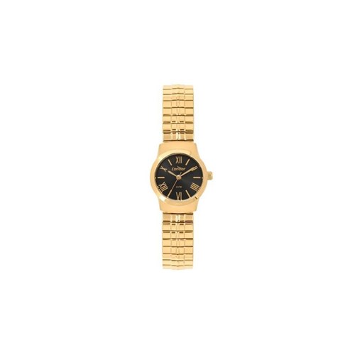 Relógio Condor Feminino Dourado e Preto - Co2035kyw-4P