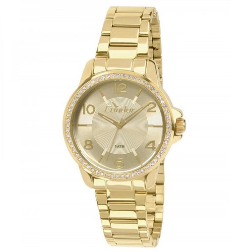 Relógio Condor Feminino Dourado Eterna Co2035kqi4x