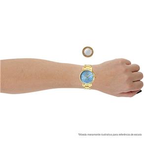 Relógio Condor Feminino Kit com Colar e Brinco Co2036ch/k4