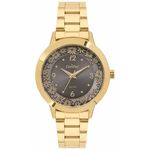 Relógio Condor Feminino Ref: Co2039bf/4f Fashion Dourado