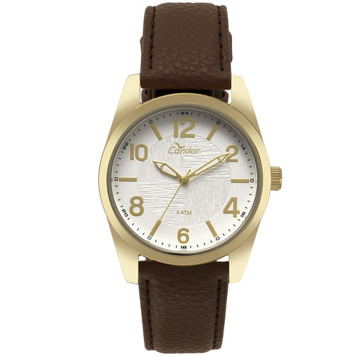 Relógio Condor Masculino Casual Dourado Co2035kye/k2b