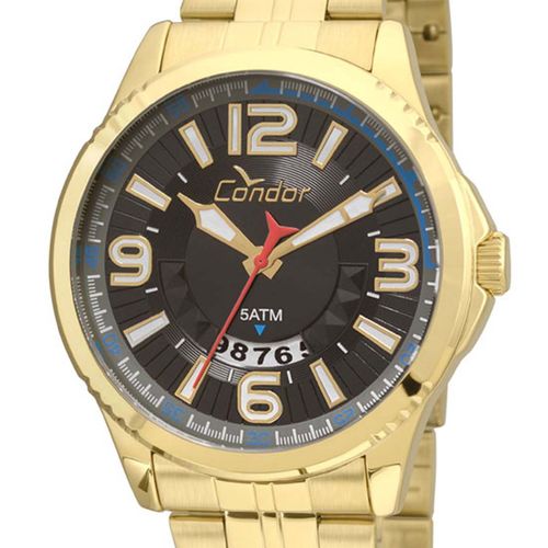 Relógio Condor Masculino Co2115wu/4p Dourado