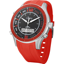 Relógio Condor Masculino Esportivo Vermelho KA13011V
