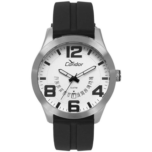Relógio Condor Masculino Ref: Co2115kuh/2K Casual Prata
